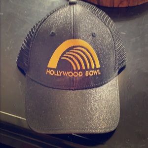 Black baseball HOLLYWOOD BOWL hat